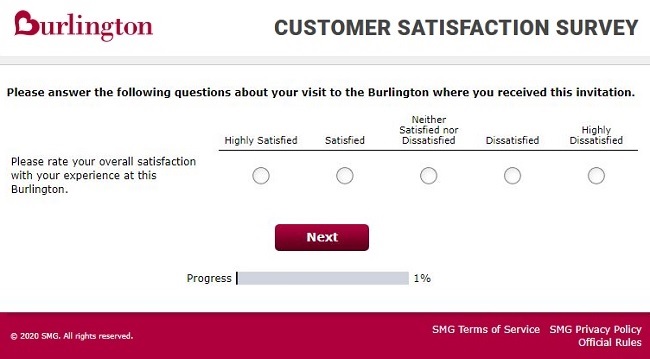 burlington feedback survey questions image