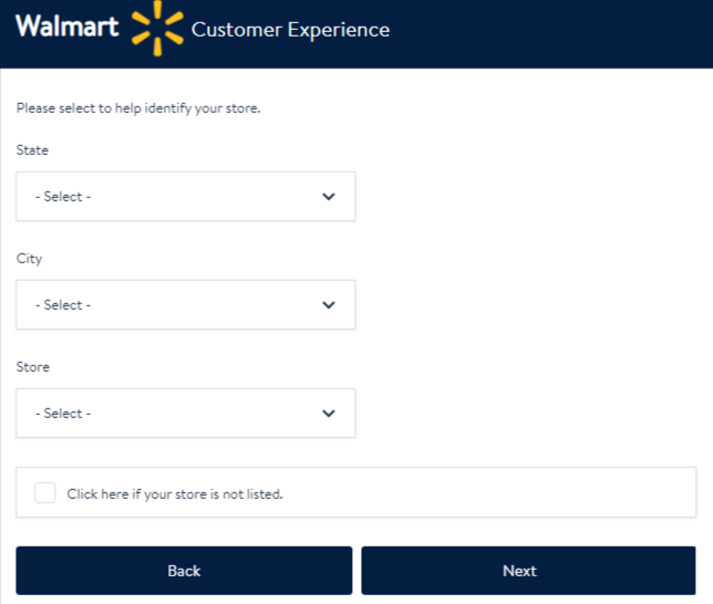 Survey Walmart Com Contact Details Image