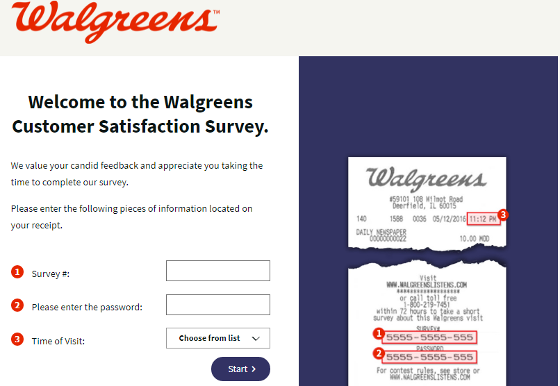 walgreens listens survey image